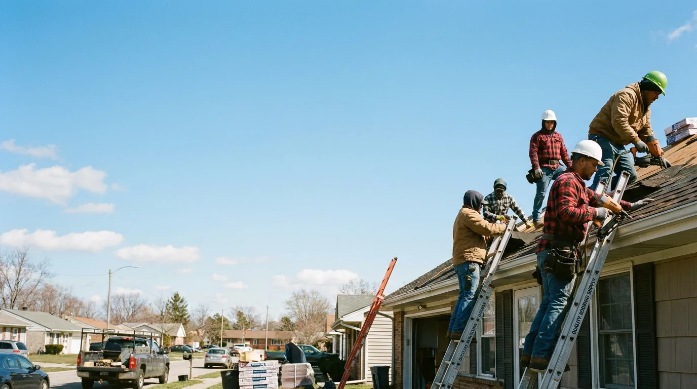 Roofing in Meriden, IA near me